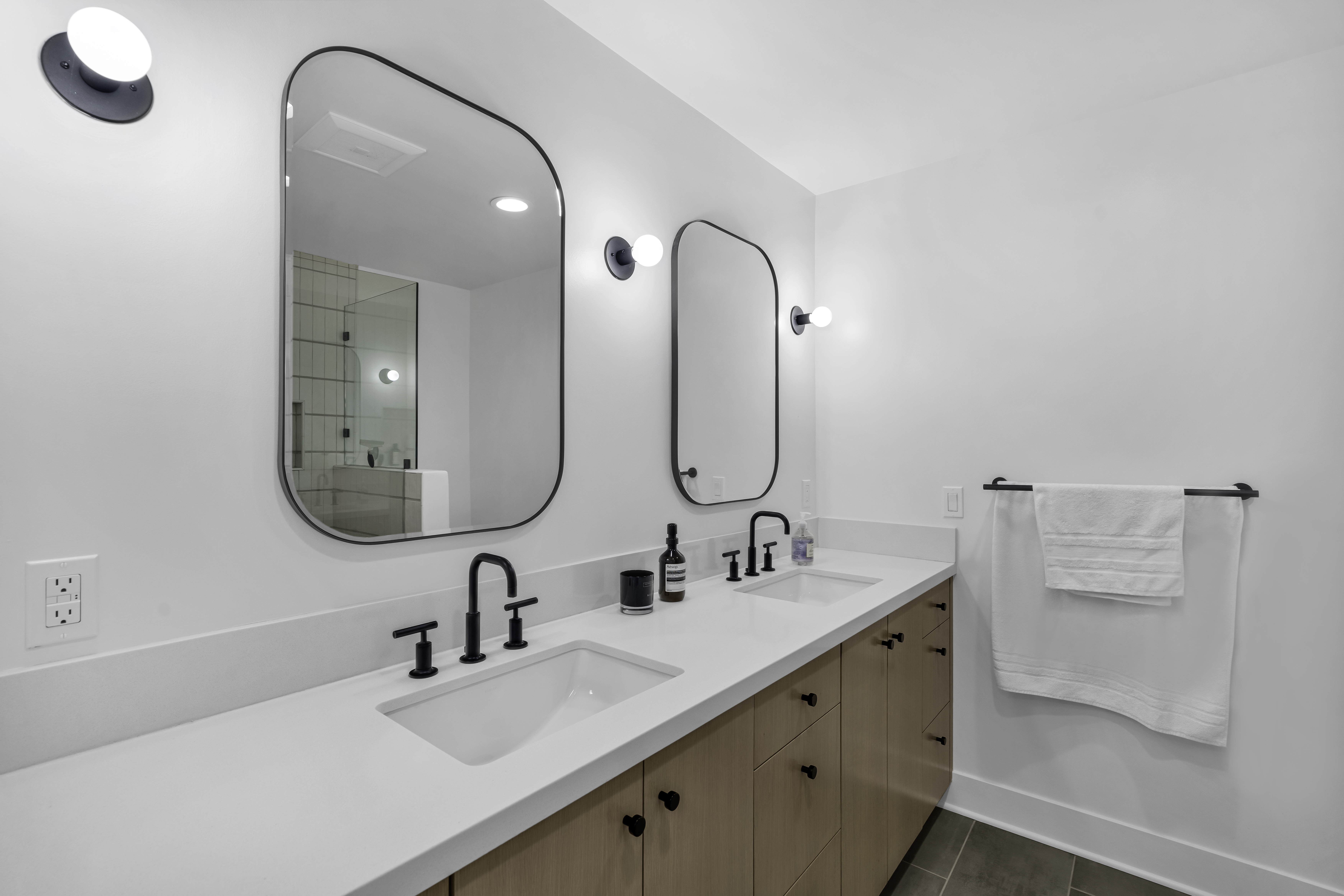 Equestrian Drive home renovation photo 13 — custom cabinetry detail in renovated Orange County home